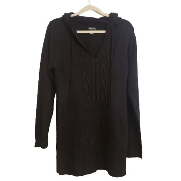 Wet Seal lightweight knit long sleeve black sweater size XL - Picture 1 of 9